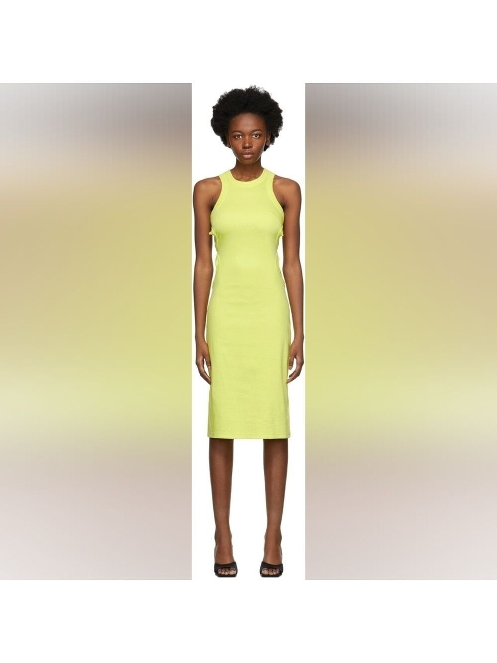 Dion Lee Green Jersey Tank Dress size S BNWT